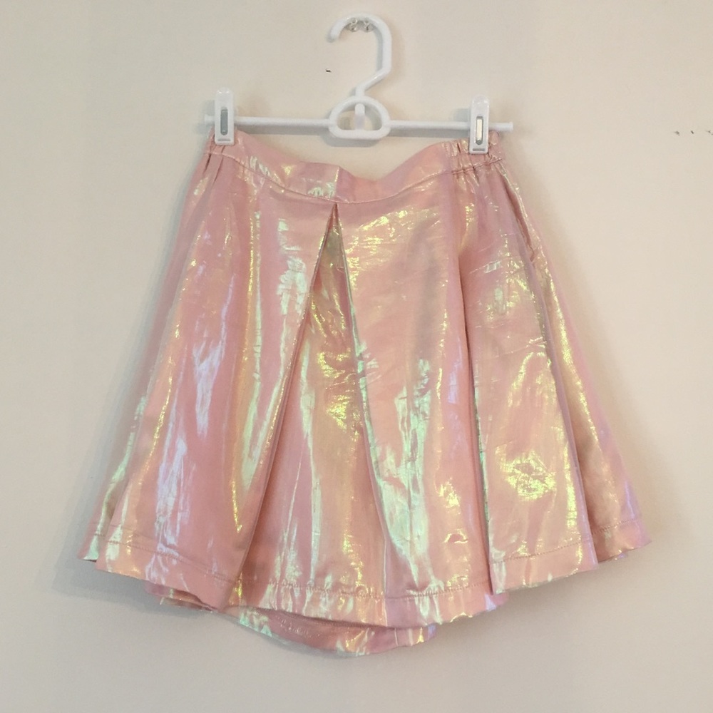 UNIF holographic Mermaid Skirt SMALL